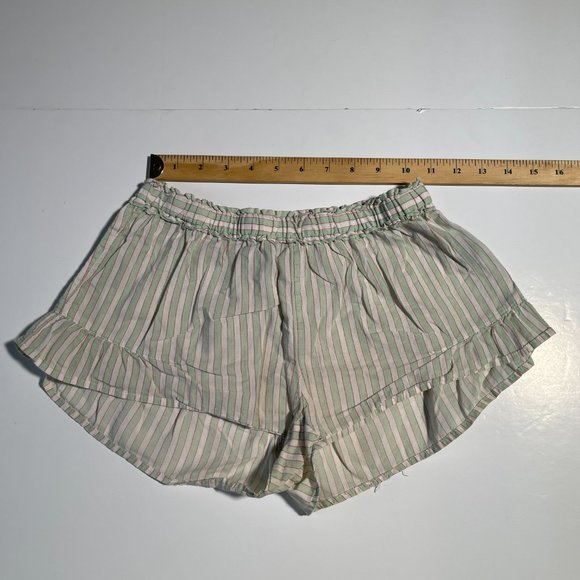 Aerie Pajama Shorts Lightweight Striped Pastel Colours Size Extra Small - Picture 6 of 8